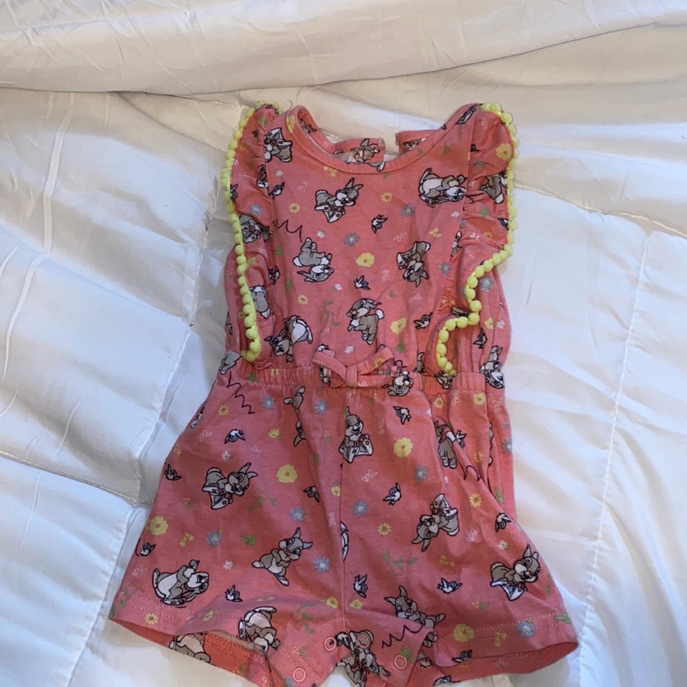 Disney bambi baby girl romper (6-9M)